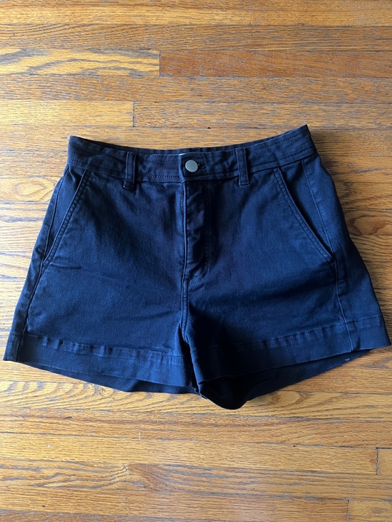 Everlane Pants - Everlane Black High-Waist Casual Shorts